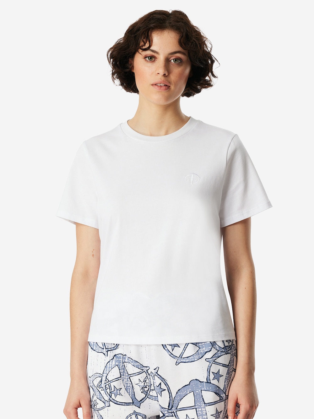 Schiesser Damen T-Shirt SCHIESSER 150 YEARS - weiss