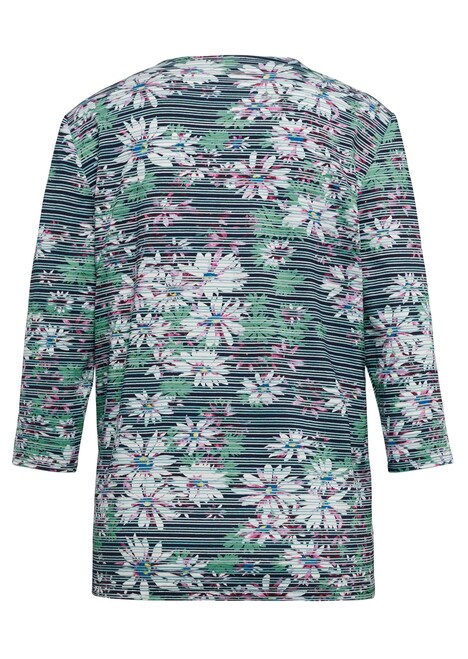 Sommerjacke mit floralem Muster