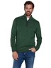 engbers Herren Pullover mit Troyerkragen , Gruen