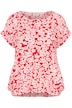 Kurzarm-Bluse Loose fit