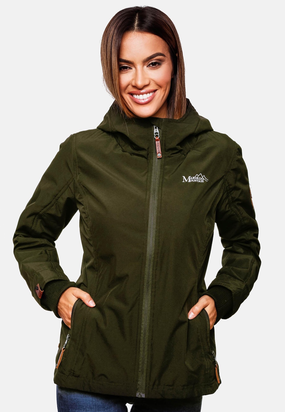 Übergangsjacke Brombeere