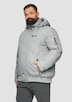 Wasserabweisender wattierter Blouson mit Kontrast-Details
