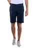 Herren Chino-Bermuda regular , Saphirblau