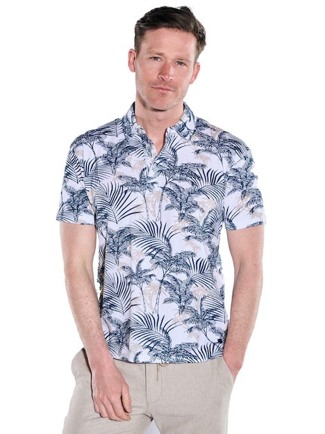 Polo-Shirt gemustert