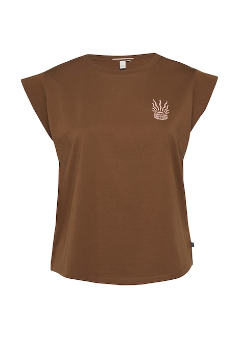 Baumwollshirt mit kleinem Print