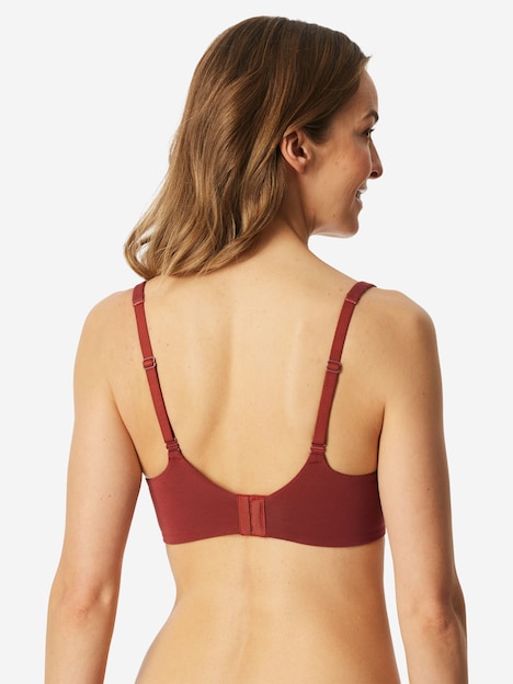 Schiesser Damen Bügelloser BH Unique Premium siena