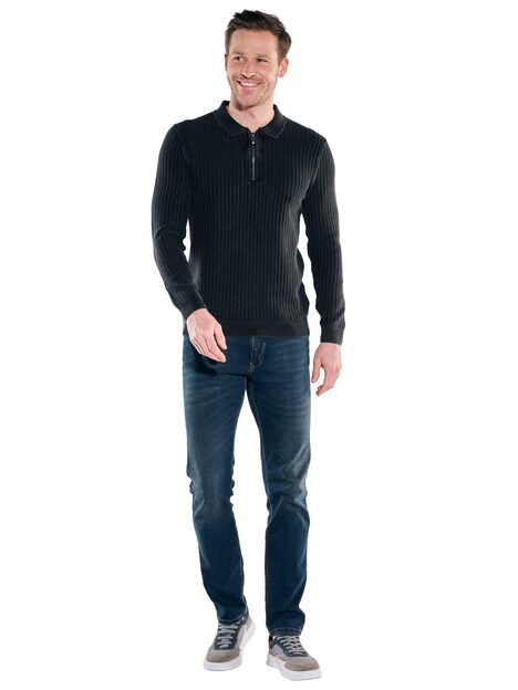 Herren Pullover , Anthrazit