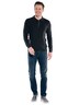 Herren Pullover , Anthrazit