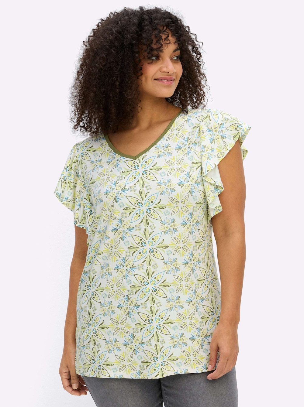 Shirt Kurzarm Ohne Kragen