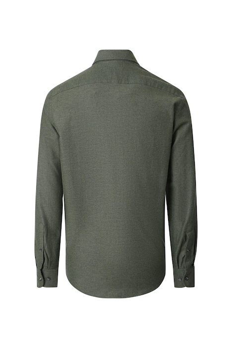 Freizeithemd Langarm uni Casual Fit