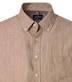 Leinenhemd uni Casual Fit