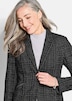 GOLDNER Blazer Jersey blazer in tweedlook