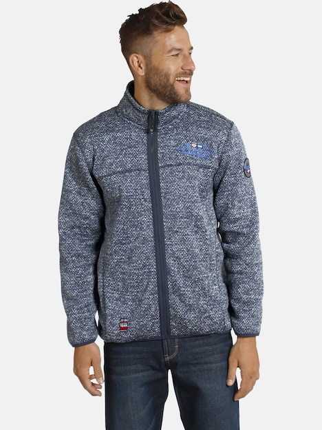 Jan Vanderstorm Strickfleecejacke KOLMUND