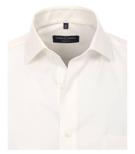 Businesshemd Kurzarm uni Modern Fit