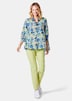 Moderne Druckbluse in legerer Form