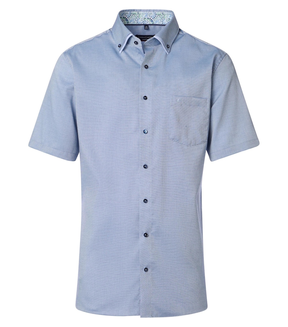 CASAMODA Businesshemd Kurzarm uni Modern Fit