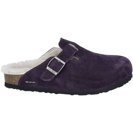 Damen Clog Hermine 09, purple