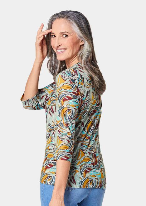 Druckshirt in kraftvollen Farben