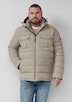 Sportive Puffer-Jacke mit abnehmbarer Kapuze