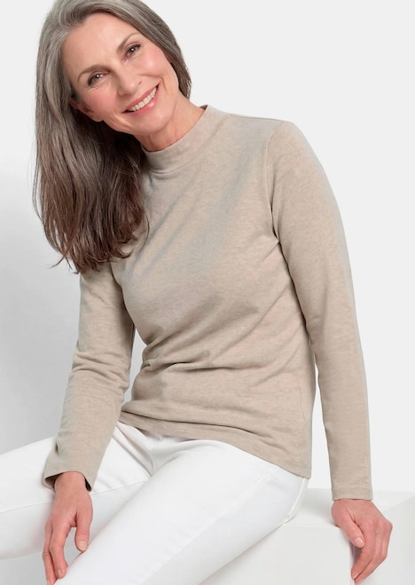 Katoenen shirt met lange mouwen
