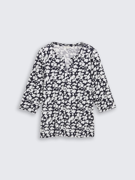 Langarmshirt mit Muster