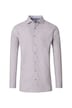 Businesshemd Langarm Print Comfort Fit