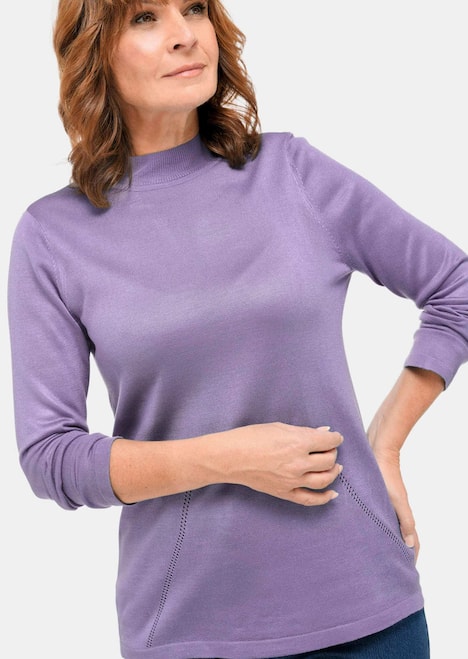 GOLDNER Pullover met opstaande kraag Pullover met opstaande kraag