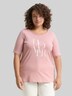 T-Shirt mit Print