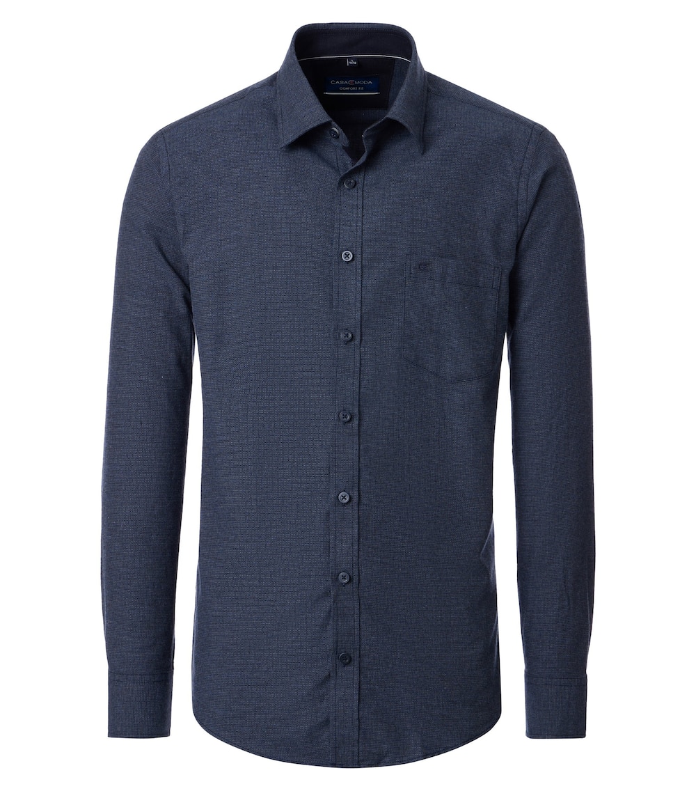 Freizeithemd uni Comfort Fit