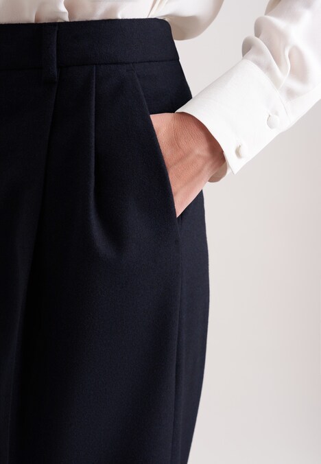 Damen Stoffhose - Flanell