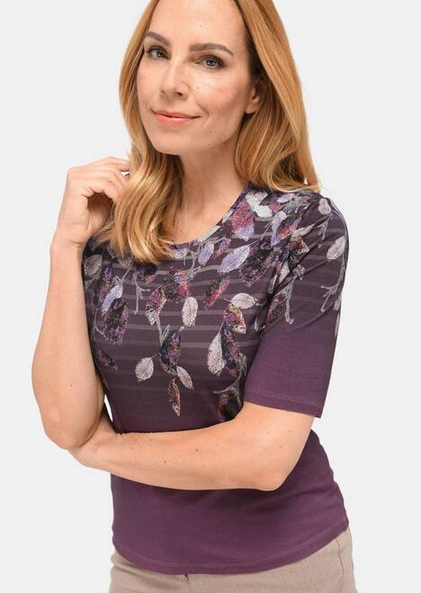 Druckshirt in kraftvollen Farben