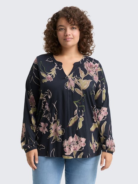Blusenshirt mit Muster