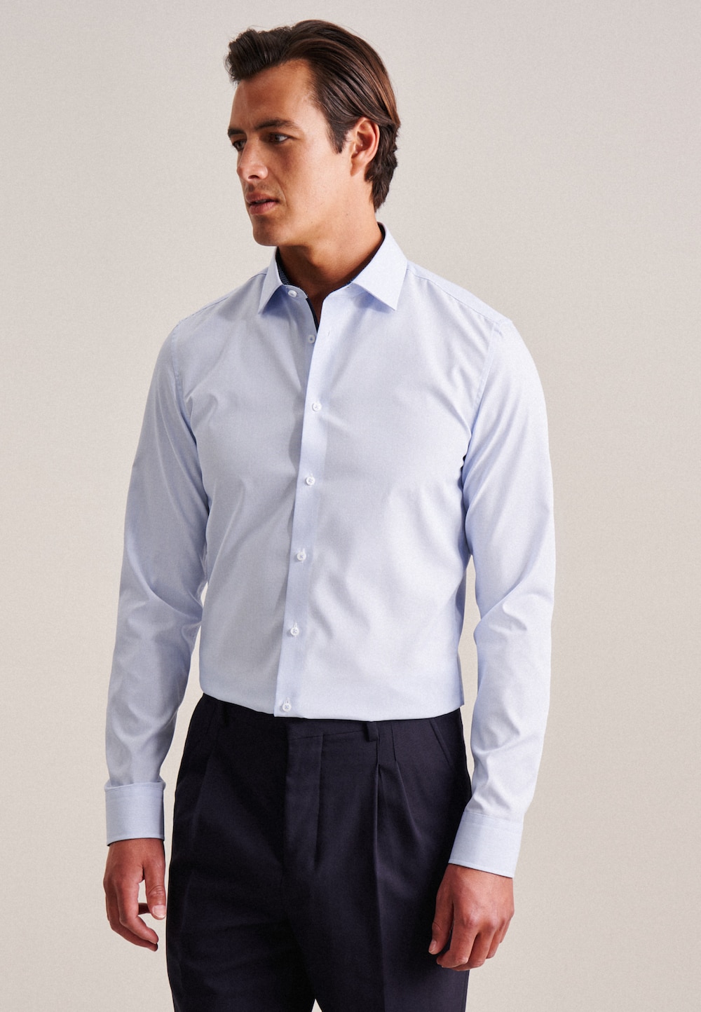 Herren Business Hemd - Streifen