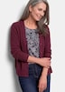 Elegante Strickjacke mit V-Ausschnitt