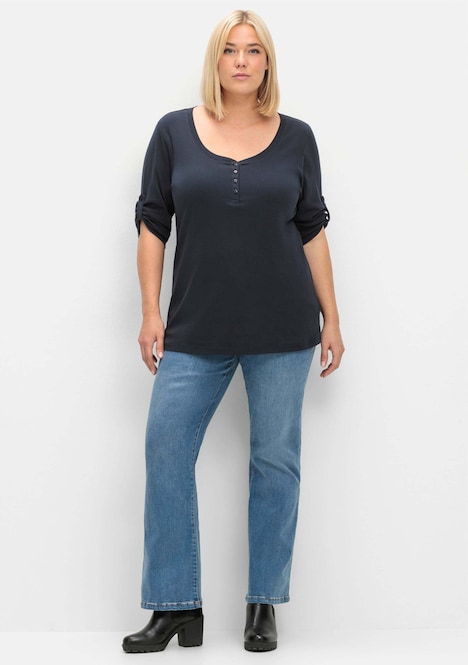 Bootcut-Jeans Uni