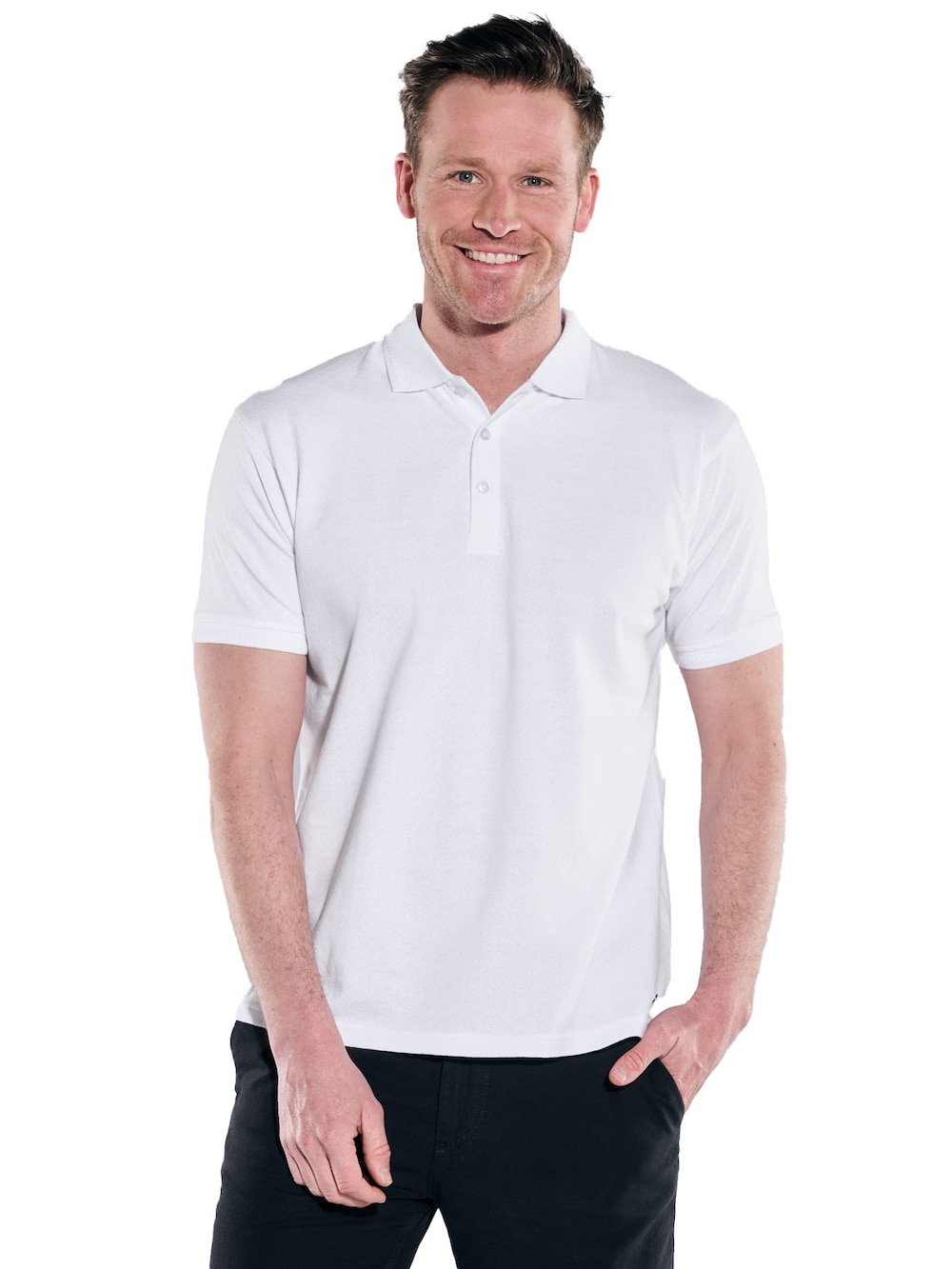 Polo-Shirt uni