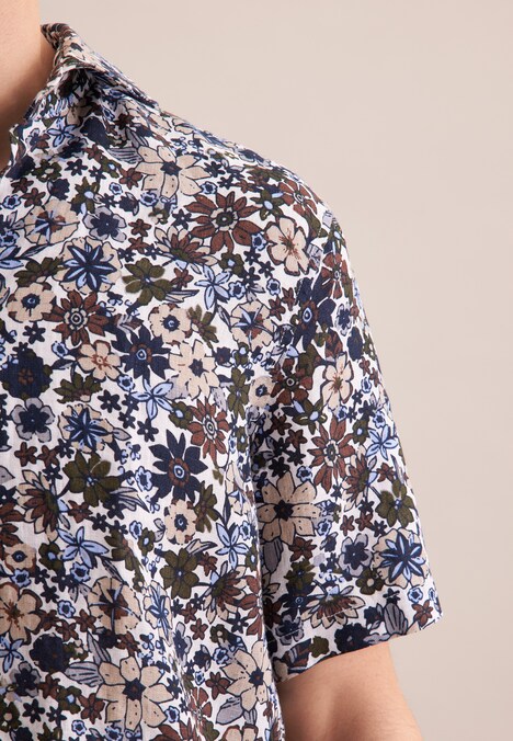 Herren Business Hemd - Floral