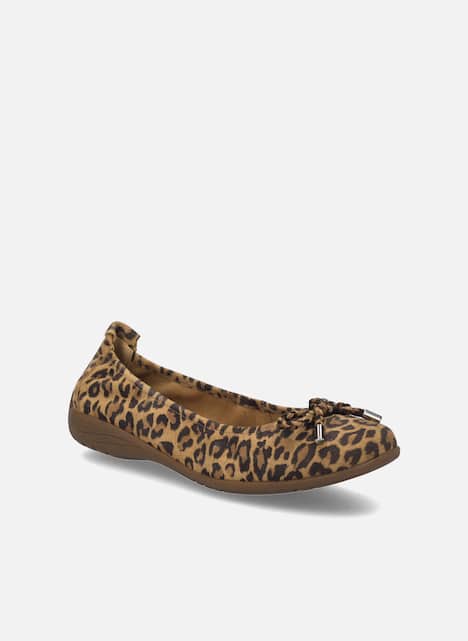 Damen Ballerina Fenja 09, leopard