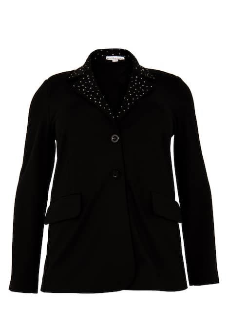Blazer met strass knopen