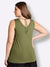 Shirttop Shirttop mit Bindeband im Nacken Ärmellos
