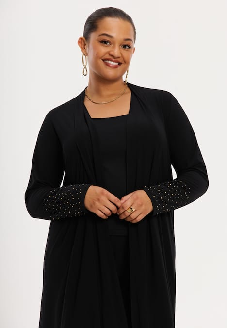 Strickjacke mit Langarm