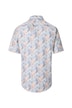 Freizeithemd Kurzarm Print Casual Fit