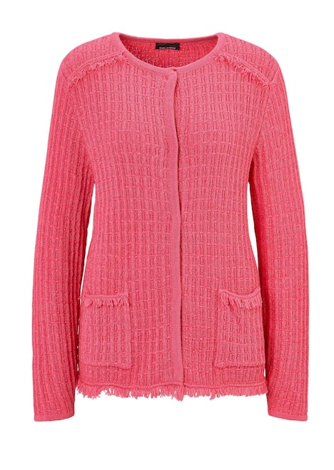 Strickjacke mit Druckknöpfen