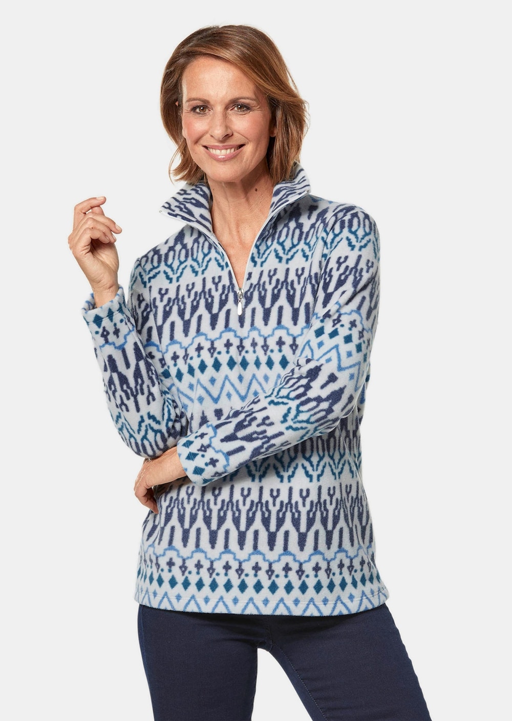 Kuschelig warmer Fleece-Troyer