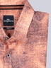 Herren Seerzucker Kurzarm-Hemd , Orange
