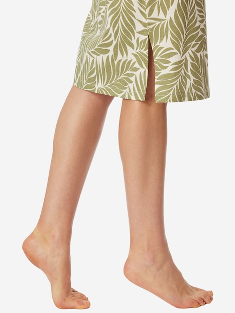 Schiesser Damen Nachthemd Comfort Essentials linde