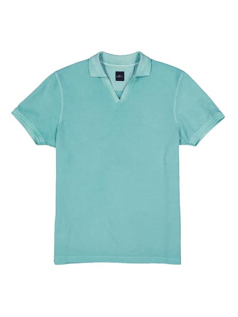 engbers Herren Polo-Shirt uni , Tuerkis