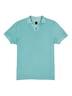 engbers Herren Polo-Shirt uni , Tuerkis