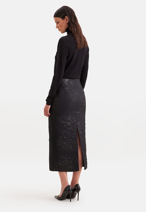 Damen Rock - Jacquard