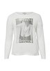 Weiches Langarmshirt mit Schmucksteinen